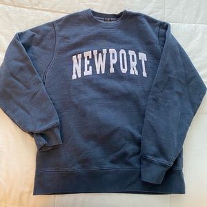 Brandy Melville Erica NEWPORT Sweatshirt — One Size